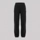 Ribbed Knit Cropped Zip Hoodie & Relaxed Joggers Set Black Ribbed Knit Cropped Zip Hoodie & Relaxed Joggers Set Black