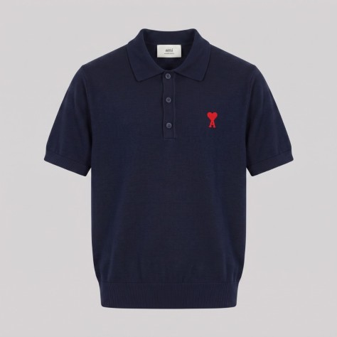 Ami de Coeur Polo Polo Blue