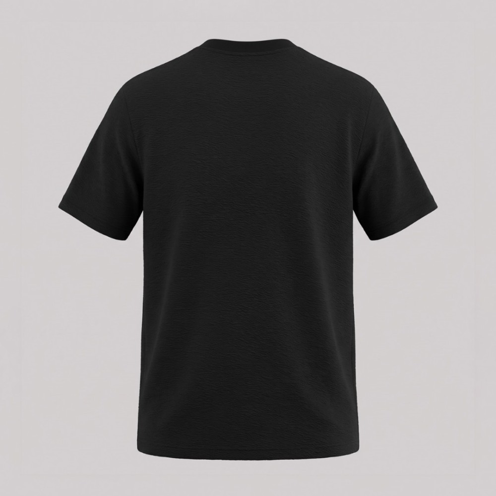 Ami de Coeur Embroidered Cotton T-Shirt in Black Ami de Coeur Embroidered Cotton T-Shirt in Black
