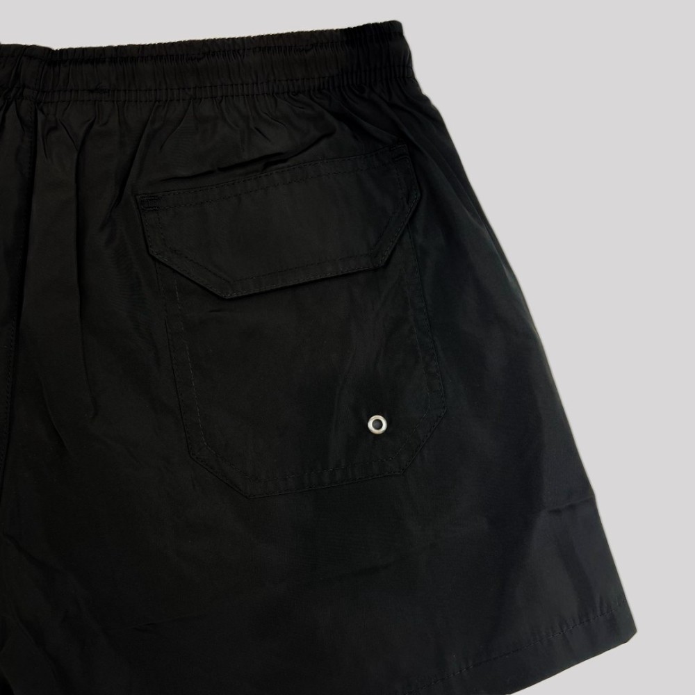 Core Logo Swim Trunks Black Core Logo Swim Trunks Black