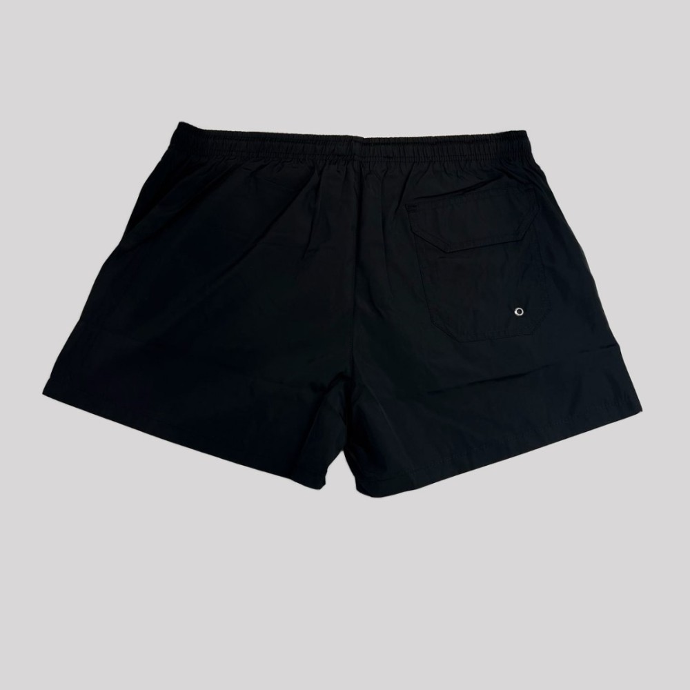 Core Logo Swim Trunks Black Core Logo Swim Trunks Black