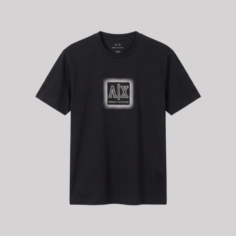 Half Sleeves Geometrical Seersucker T-Shirt