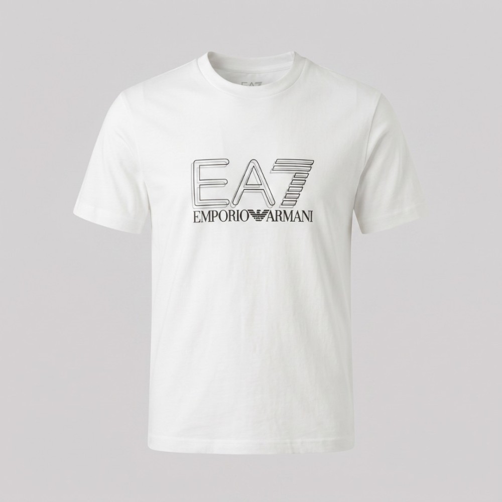 Class Wide Logo-Print Cotton T-Shirt White Class Wide Logo-Print Cotton T-Shirt White
