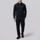 EA7 Signature Black Full-Zip Tracksuit Set