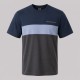 Athletic Colour Block Cotton Blend Crew Neck T-Shirt Athletic Colour Block Cotton Blend Crew Neck T-Shirt