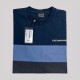 Athletic Colour Block Cotton Blend Crew Neck T-Shirt Athletic Colour Block Cotton Blend Crew Neck T-Shirt