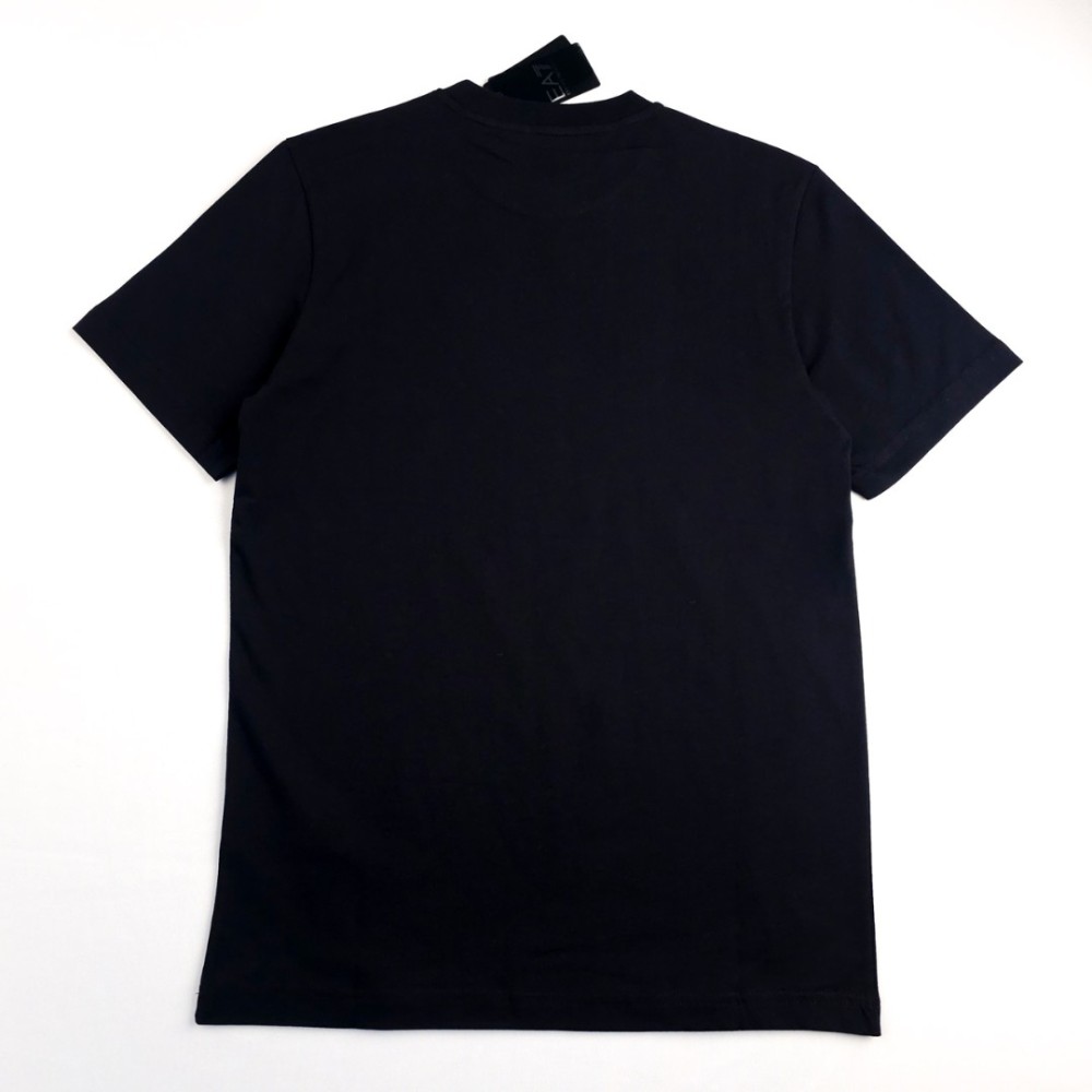 Logo-Printer Cotton T-shirt Black Logo-Printer Cotton T-shirt Black