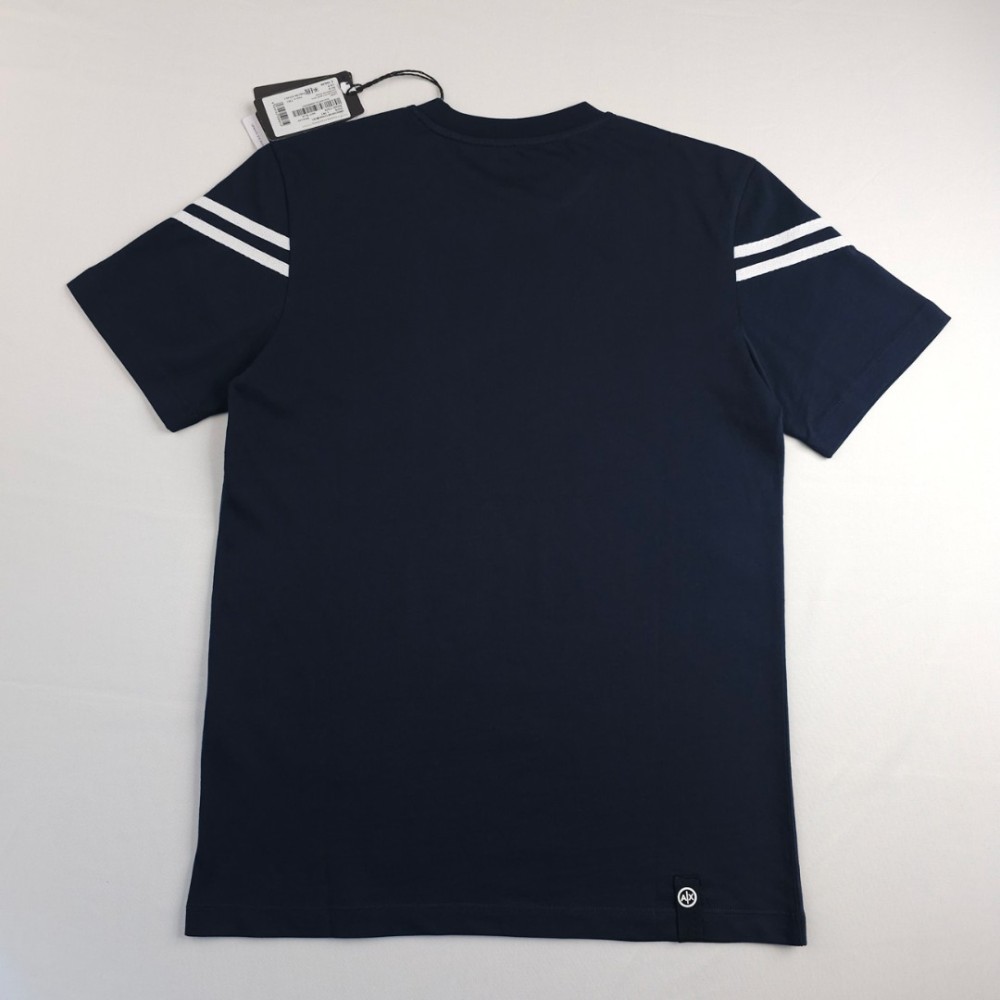 Exchange Short Sleeve Logo Navy T-Shirt