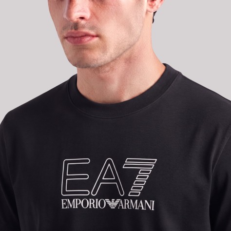 Class Wide Logo-Print Cotton T-Shirt Black