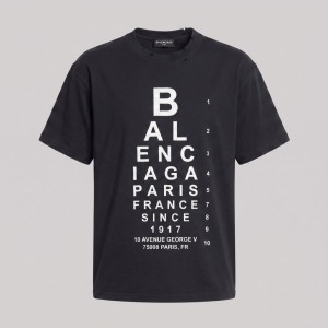 Black Graphic Short Sleeve Oversize