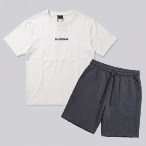 Signature Logo Cotton 2-Piece Set T-shirt & Shorts