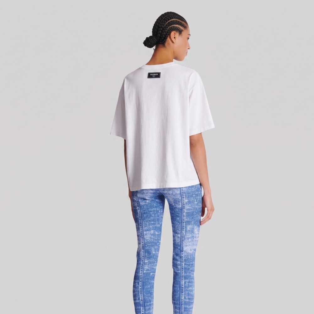 Women Kiss-Print Short-Sleeve T-Shirt