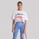 Women Kiss-Print Short-Sleeve T-Shirt