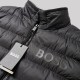 Quilted Water-Repellent Vest Black Quilted Water-Repellent Vest Black