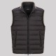 Quilted Water-Repellent Vest Black Quilted Water-Repellent Vest Black