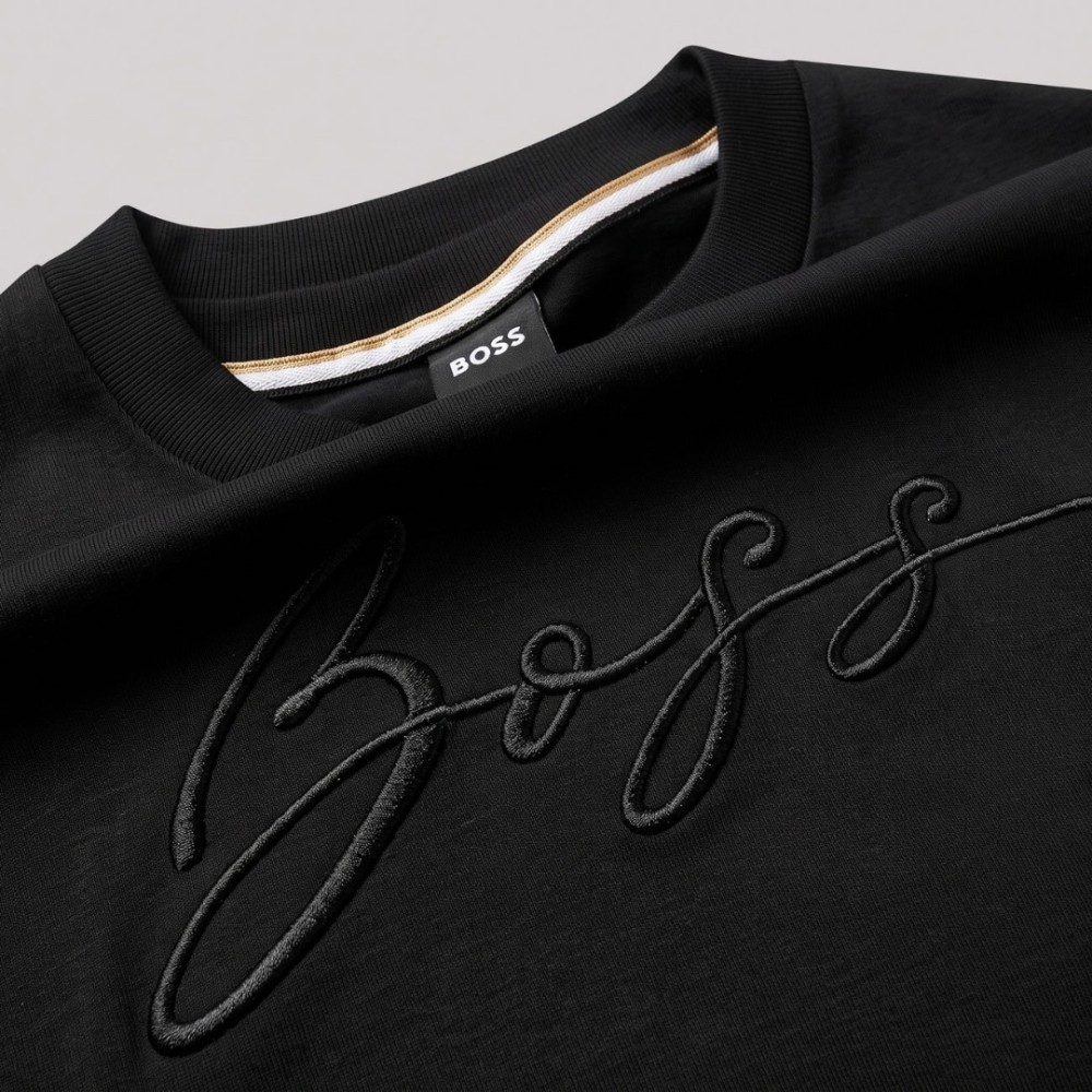 Normal-Fit Embroidered T-shirt In Cotton Normal-Fit Embroidered T-shirt In Cotton