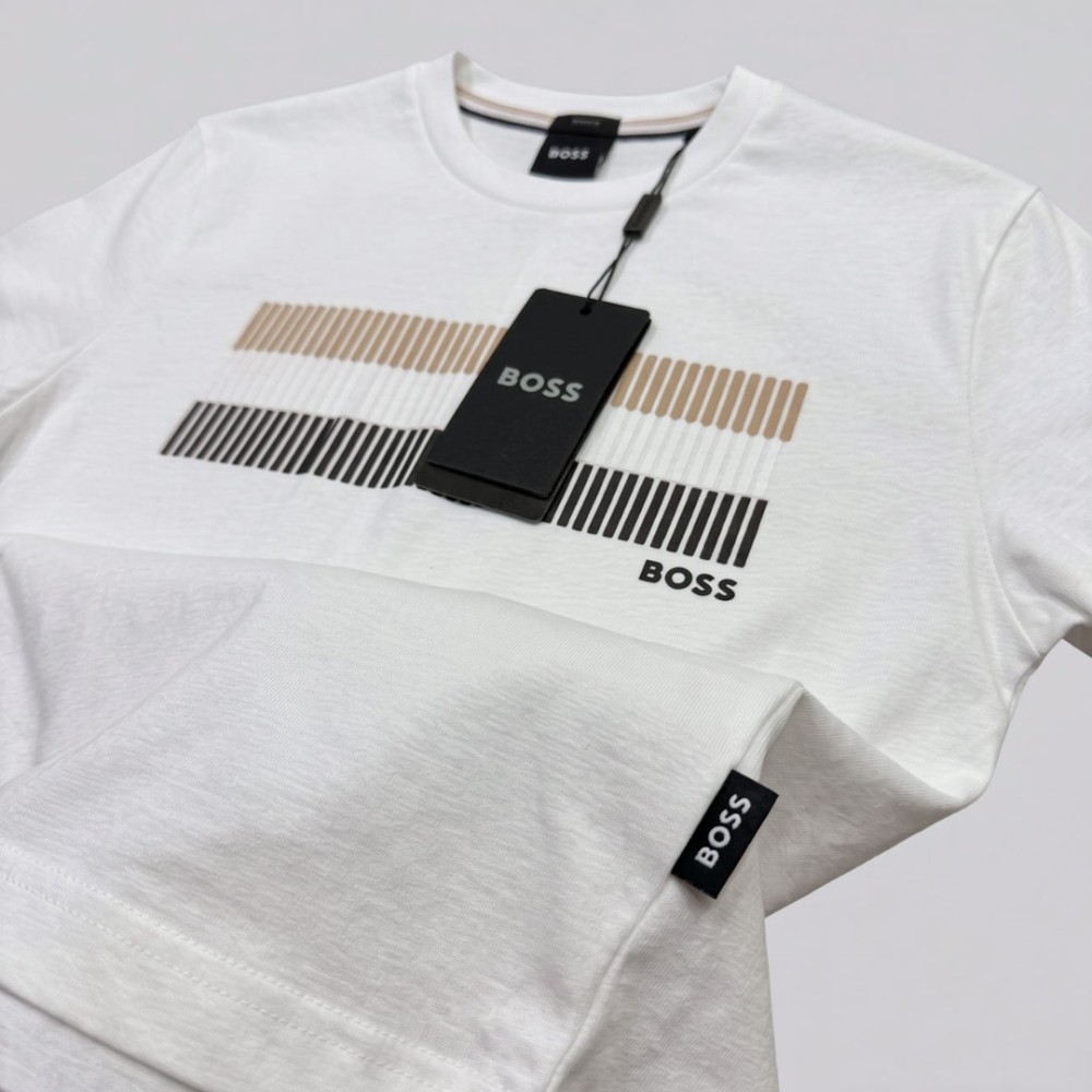 C-Thompson Mercerised T-Shirt in White C-Thompson Mercerised T-Shirt in White
