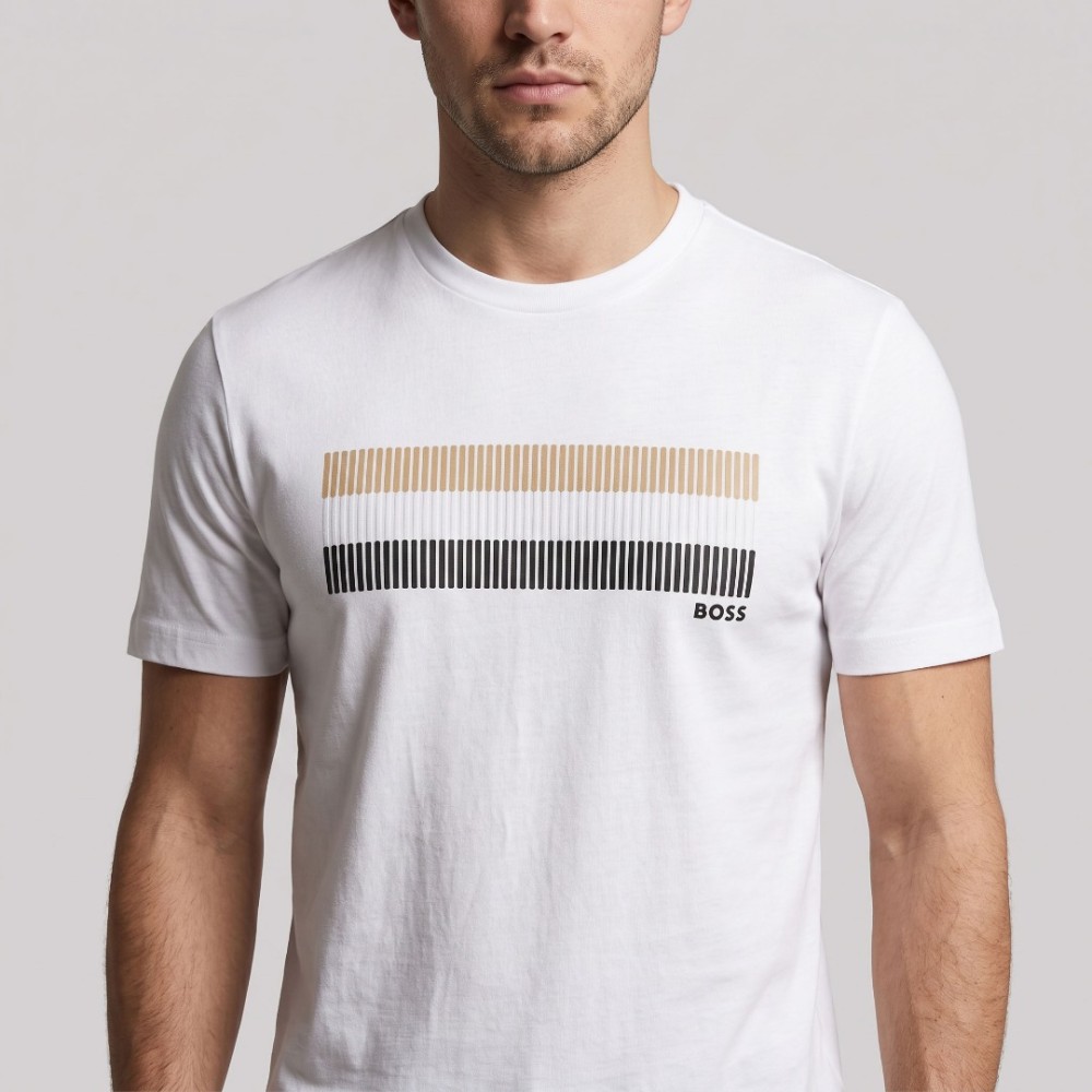 C-Thompson Mercerised T-Shirt in White C-Thompson Mercerised T-Shirt in White