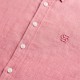 H-Roan Button-Down Slim-Fit Shirt Rose