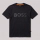 Signature Marble Logo T-Shirt Black