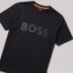 Signature Marble Logo T-Shirt Black