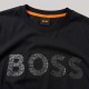 Signature Marble Logo T-Shirt Black