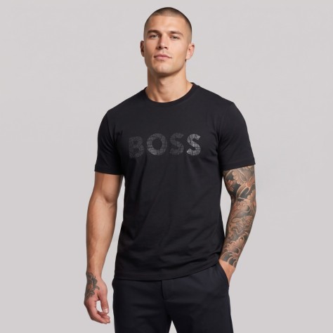 Signature Marble Logo T-Shirt Black Signature Marble Logo T-Shirt Black
