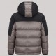 Urban Contrast Two-Tone Hooded Puffer Jacket Urban Contrast Two-Tone Hooded Puffer Jacket