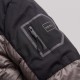 Urban Contrast Two-Tone Hooded Puffer Jacket Urban Contrast Two-Tone Hooded Puffer Jacket