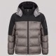 Urban Contrast Two-Tone Hooded Puffer Jacket Urban Contrast Two-Tone Hooded Puffer Jacket