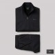 BOSS Sandwich Printed Logo Tracksuit in Black