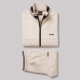 BOSS Sandwich Printed Logo Tracksuit in Beige