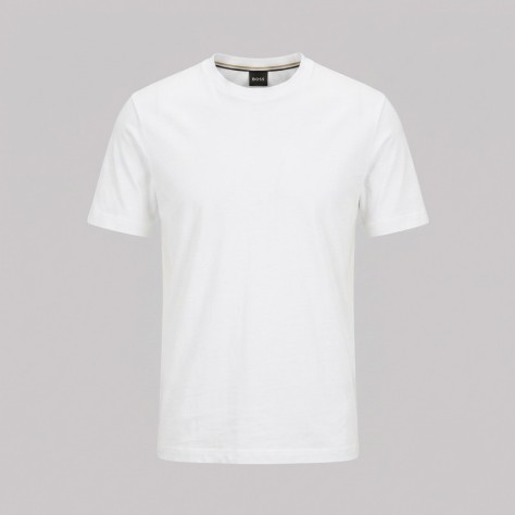 Cotton-Jersey Logo-Print White