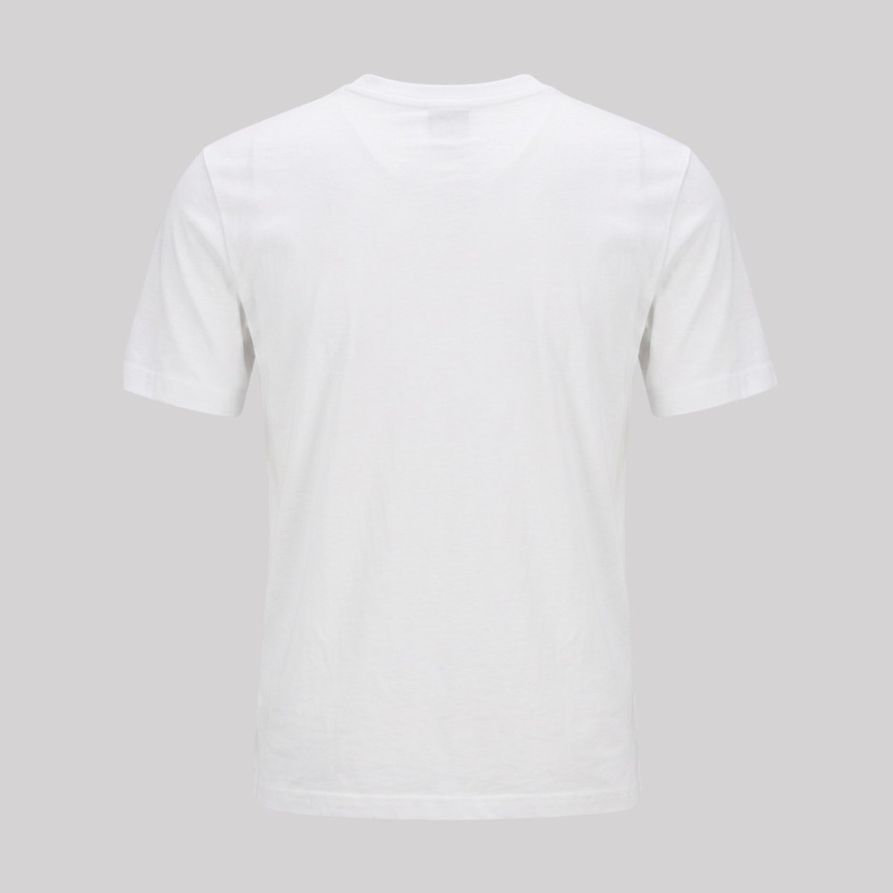 Stretch-Cotton T-Shirt With Logo Detail White Stretch-Cotton T-Shirt With Logo Detail White