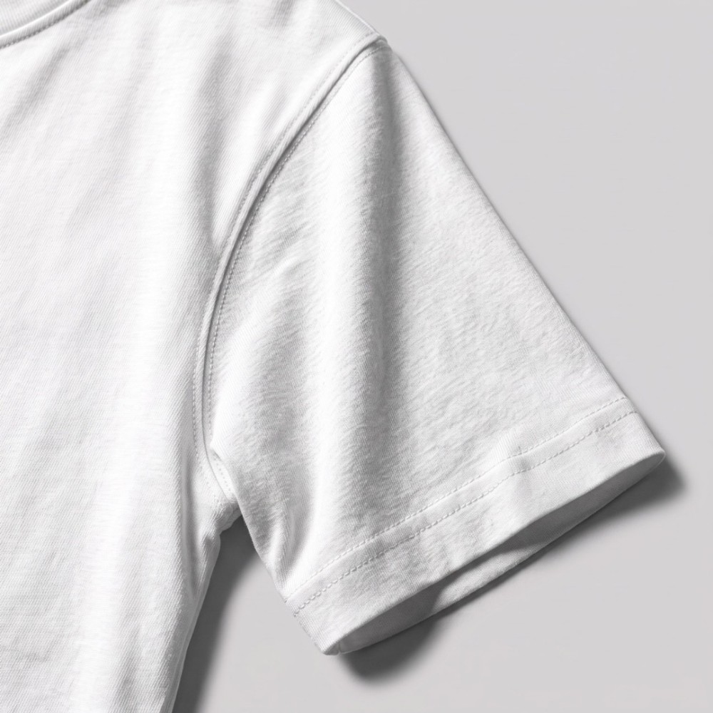 Stretch-Cotton T-Shirt With Logo Detail White Stretch-Cotton T-Shirt With Logo Detail White