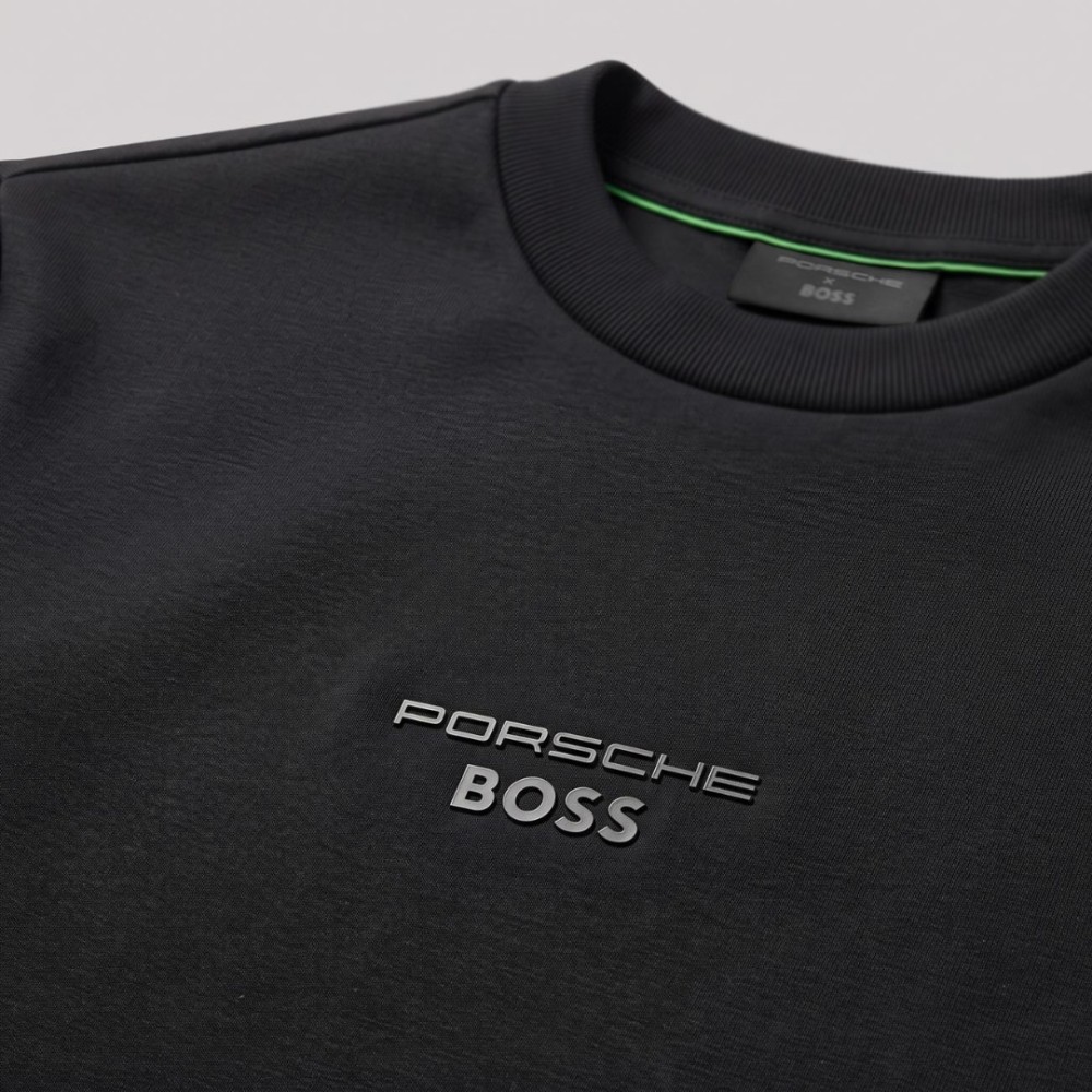 x Porsche Sandwich Printed Logo Sweater