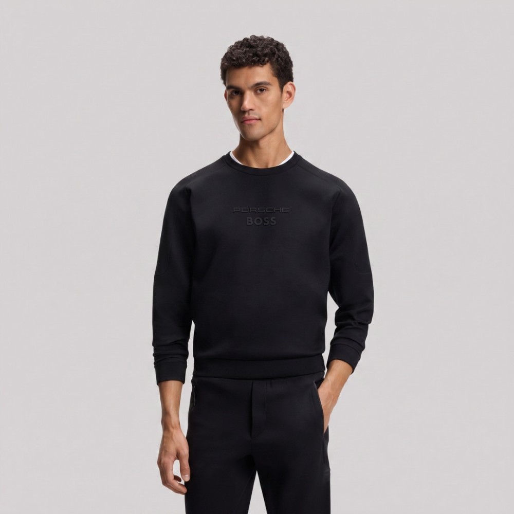 x Porsche Sandwich Printed Logo Sweater
