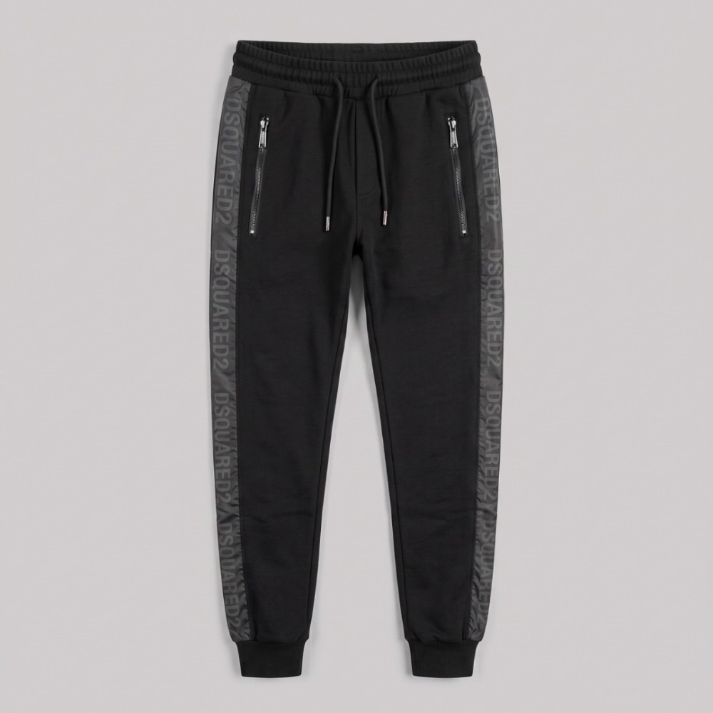 Cotton Sweat Suit With Stripe Cotton Sweat Suit With Stripe