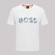 Signature Marble Logo T-Shirt White Blue Signature Marble Logo T-Shirt White Blue