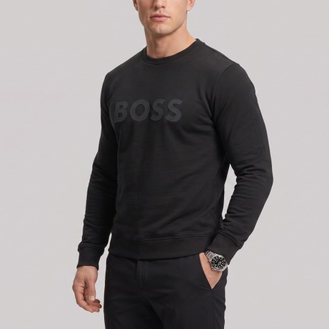 Sandwich Logo Sweatshirt Black