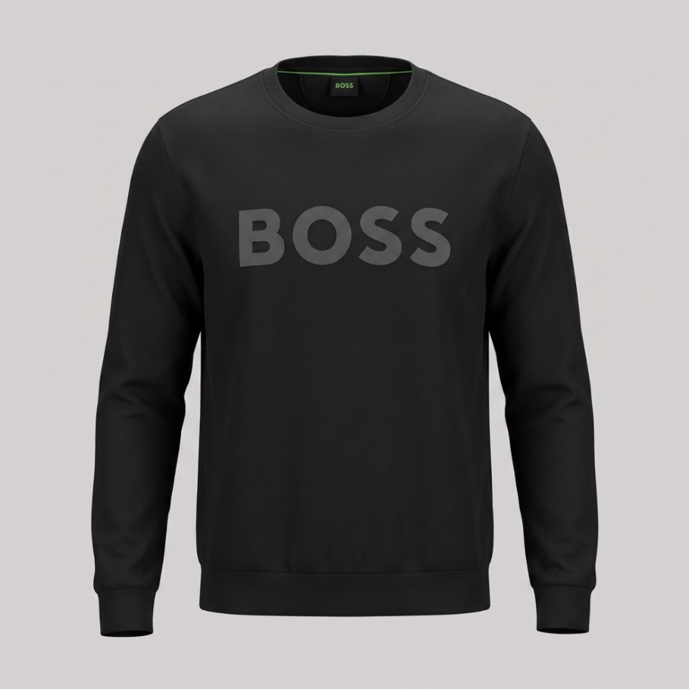 Sandwich Logo Sweatshirt Black