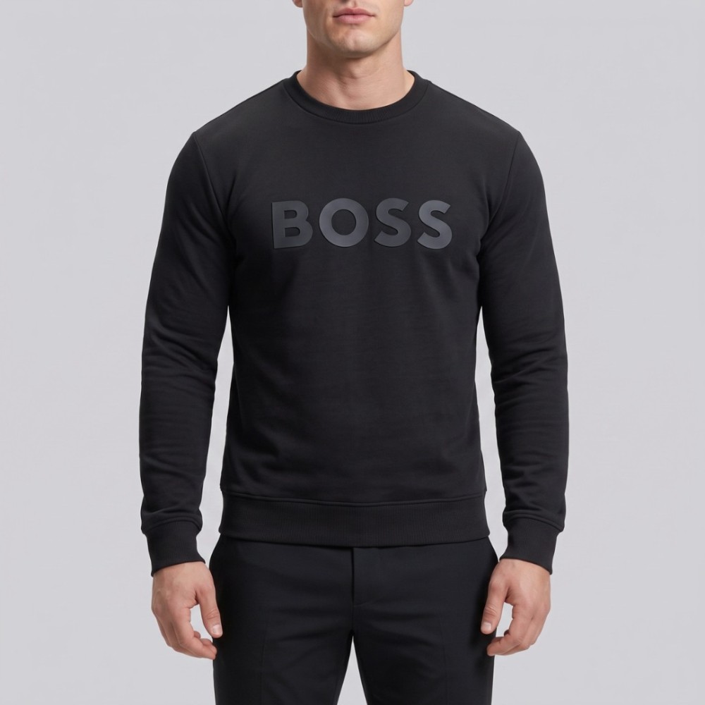 Sandwich Logo Sweatshirt Black