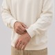 Logo-Patch Sweater Cream