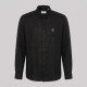 Black Linen Button-Down Shirt Black Linen Button-Down Shirt