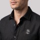 Black Linen Button-Down Shirt Black Linen Button-Down Shirt