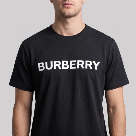 Printed-Logo T-Shirt Black Printed-Logo T-Shirt Black