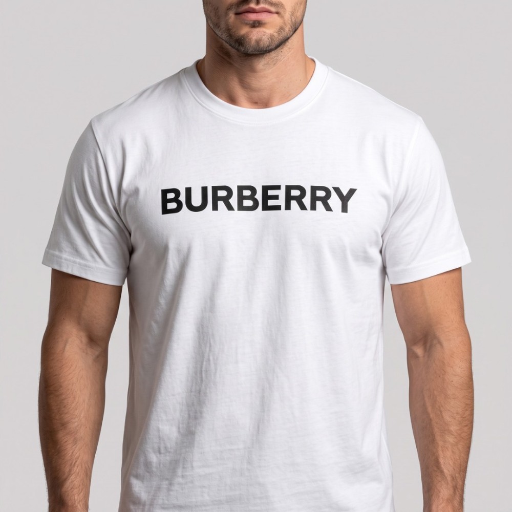 Printed-Logo T-Shirt White Printed-Logo T-Shirt White