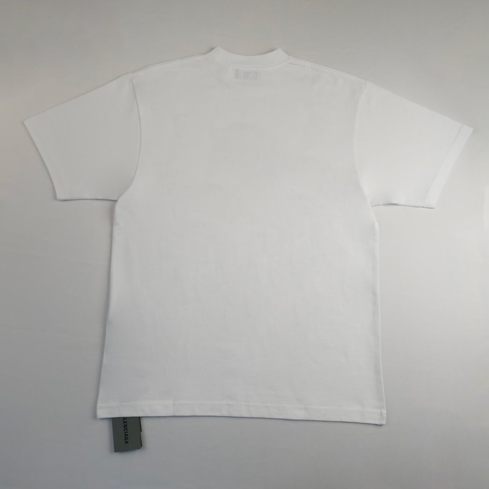 Planet Earth White Oversize T-Shirt