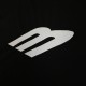 Logo Print Oversize Black