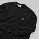 Signature H Embroidered Black Crewneck Sweatshirt Signature H Embroidered Black Crewneck Sweatshirt